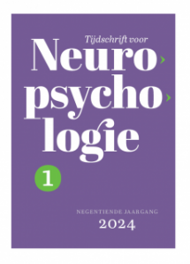 Omslag Tijdschrift voor Neuropsychologie nummer 1 2024
